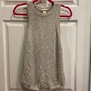 Sleeveless sweater